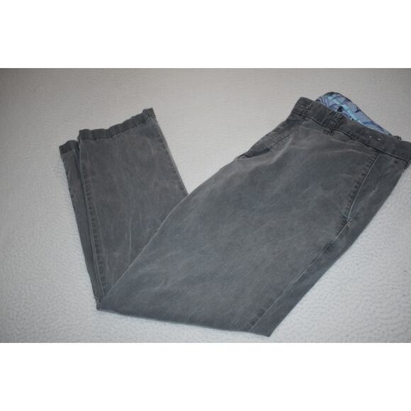 Men's Gray Casual Pants - Picture 7 of 8